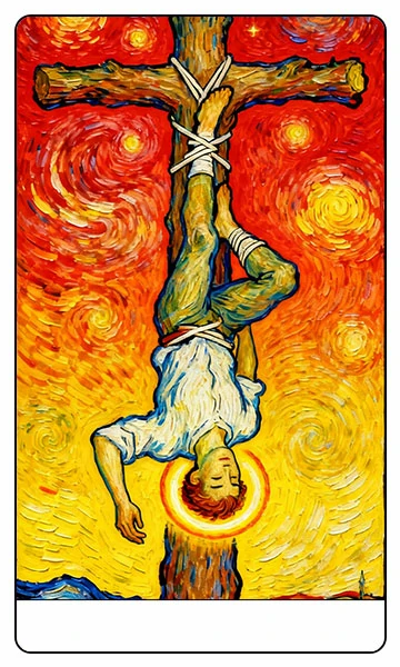 The Hanged Man tarot card