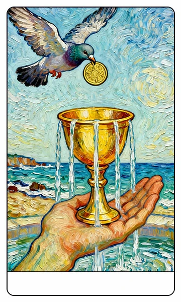 Ace of Cups tarot card