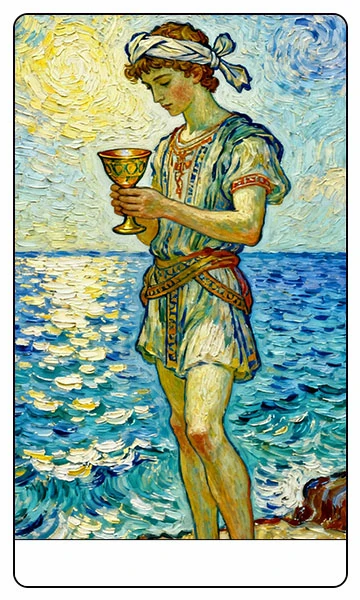 Page of Cups tarot card