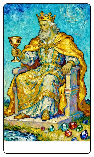 King of Cups tarot card