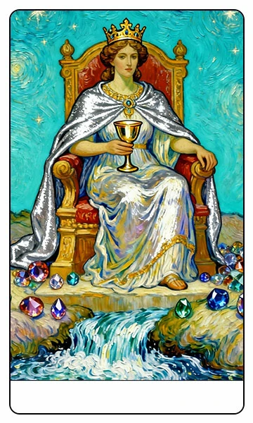 Queen of Cups tarot card