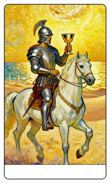 Knight of Cups tarot card