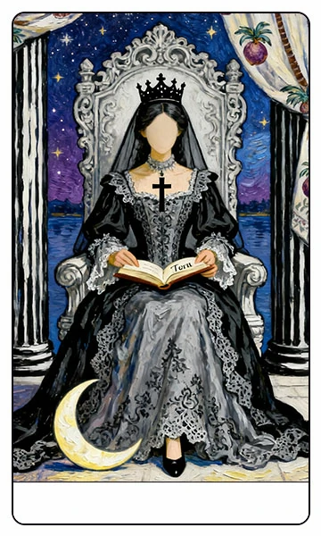 The High Priestess tarot card