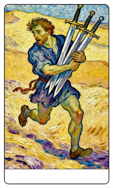 Seven of Swords tarot card