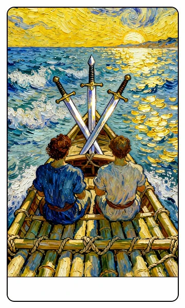 Six of Swords tarot card