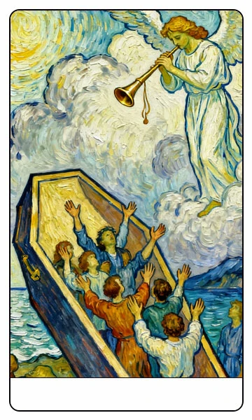 Judgement tarot card