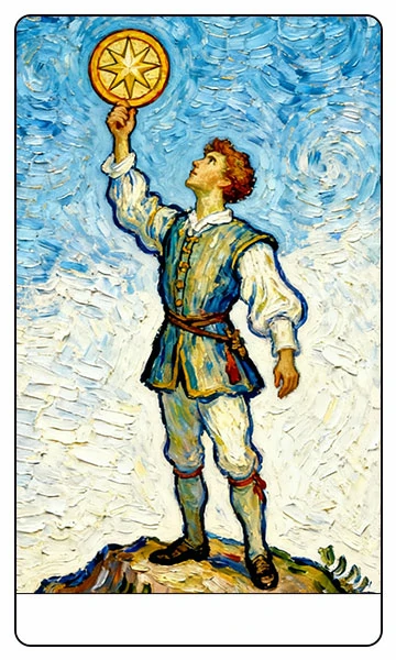 Page of Pentacles tarot card