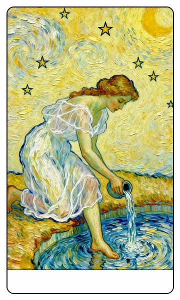 The Star tarot card