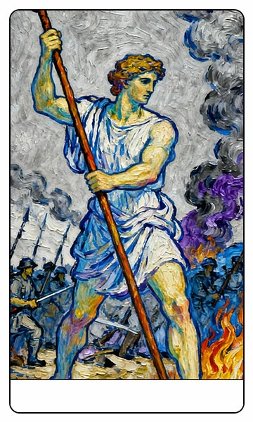 Seven of Wands tarot card