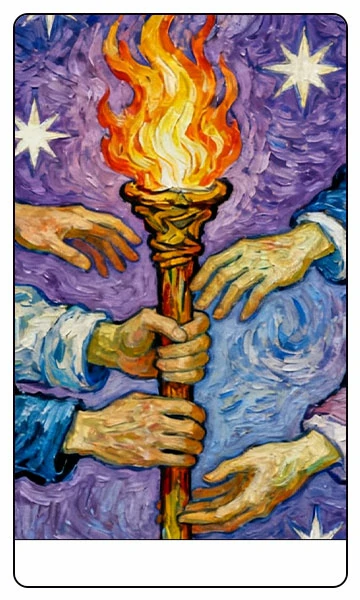 Three of Wands tarot card