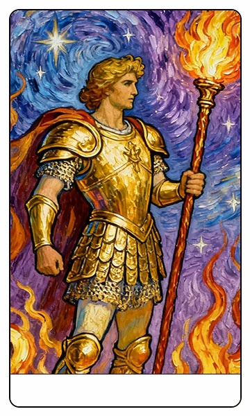 Six of Wands tarot card