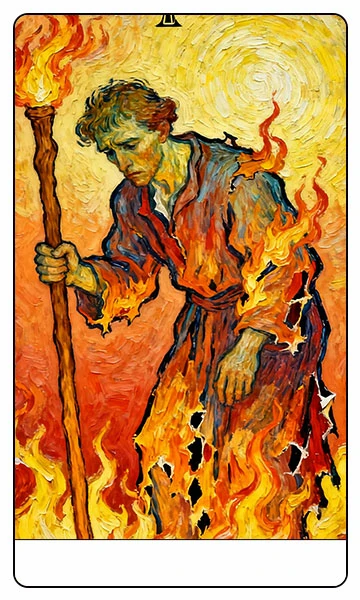 Ten of Wands tarot card