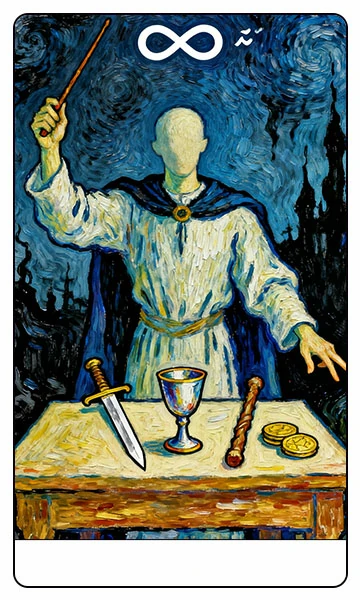 The Magician tarot card